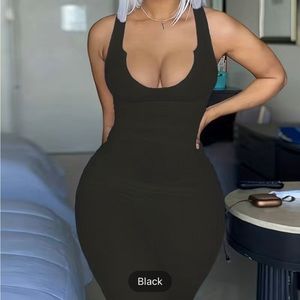 bodycon ankle length dress